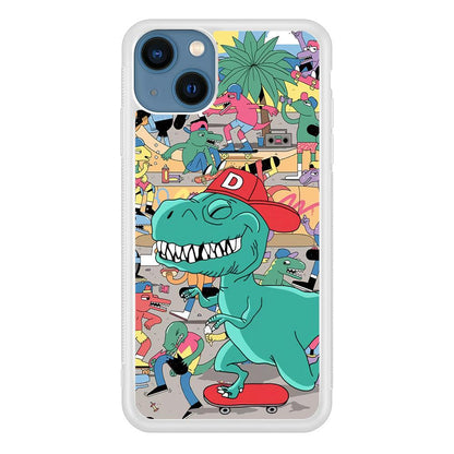 Dinosaur Park of Skating iPhone 13 Case-Oxvistore