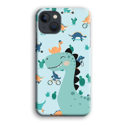 Dinosaur Sport and Smile iPhone 13 Case-Oxvistore