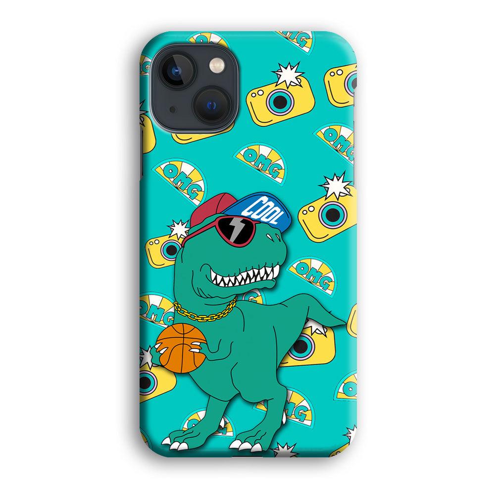 Dinosaur Star Player iPhone 13 Case-Oxvistore