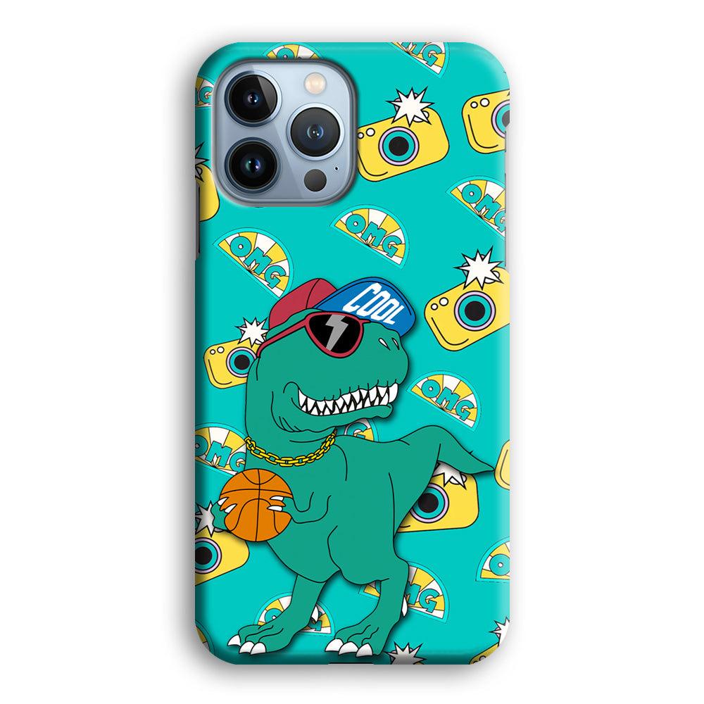 Dinosaur Star Player iPhone 13 Pro Case-Oxvistore