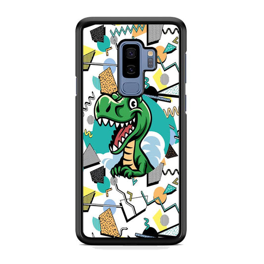 Dinosaur Collage Form of Plesure Samsung Galaxy S9 Plus Case-3D Case-Oxvistore