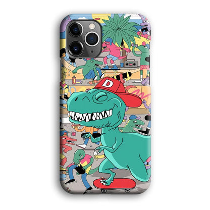 Dinosaur Park of Skating iPhone 12 Pro Max Case-Oxvistore