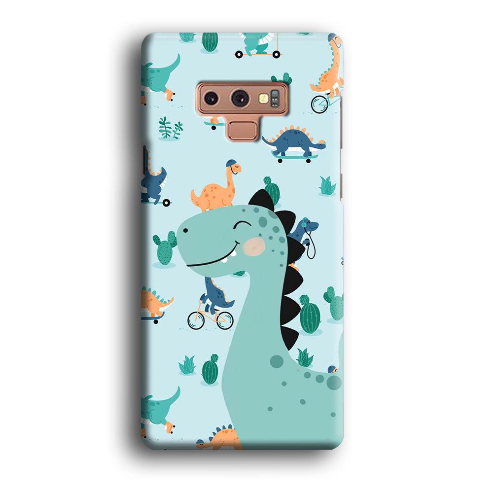 Dinosaur Sport and Smile Samsung Galaxy Note 9 Case-Oxvistore