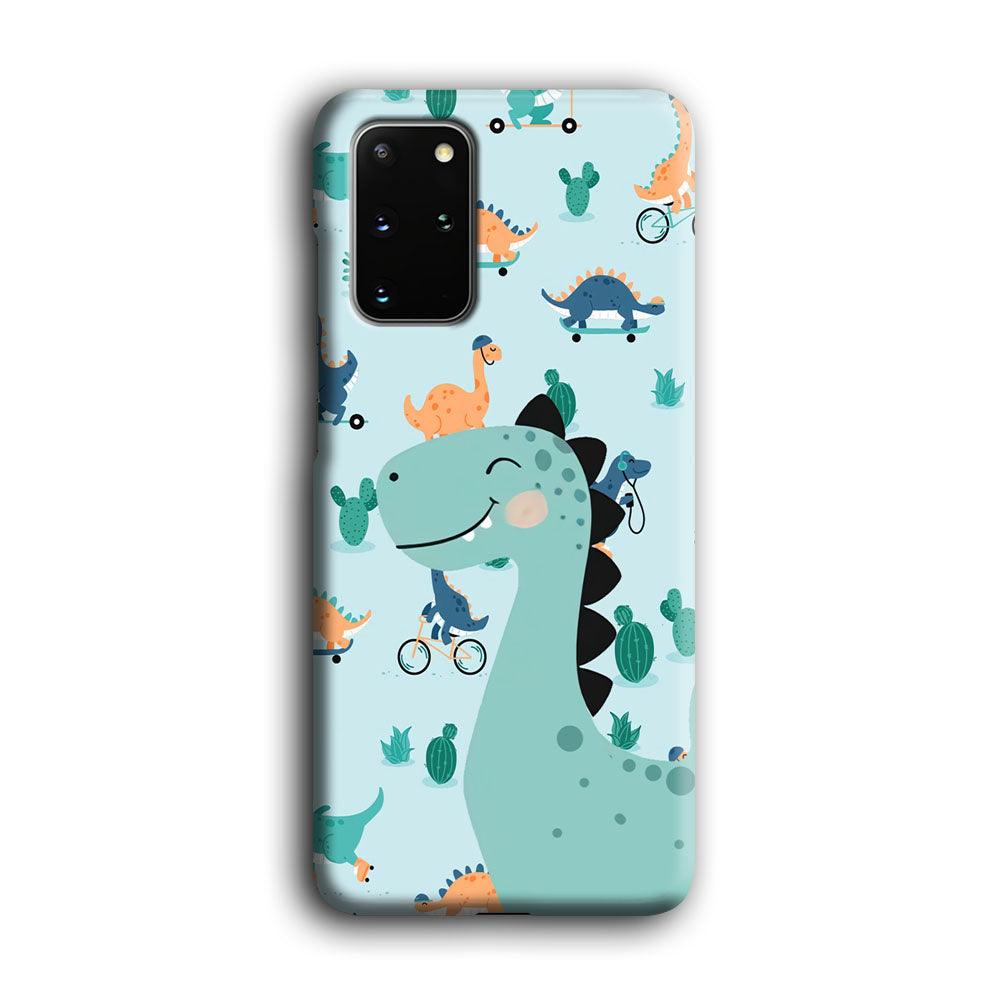 Dinosaur Sport and Smile Samsung Galaxy S20 Plus Case-Oxvistore