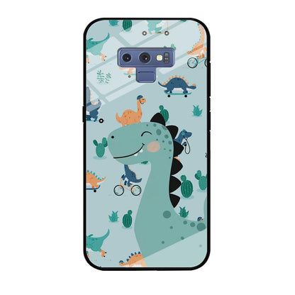 Dinosaur Sport and Smile Samsung Galaxy Note 9 Case-Oxvistore