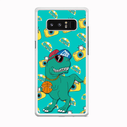 Dinosaur Star Player Samsung Galaxy Note 8 Case-Oxvistore