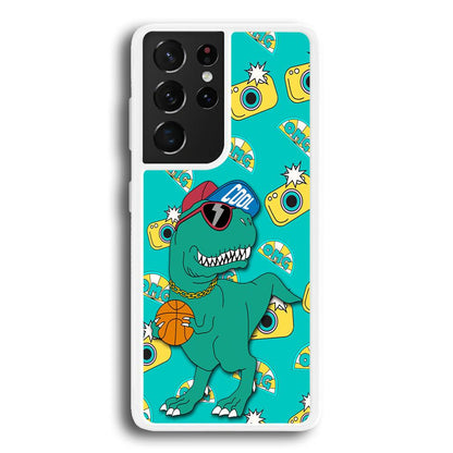 Dinosaur Star Player Samsung Galaxy S21 Ultra Case-Oxvistore