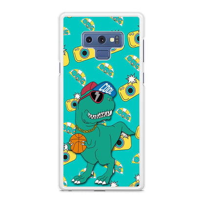 Dinosaur Star Player Samsung Galaxy Note 9 Case-Oxvistore