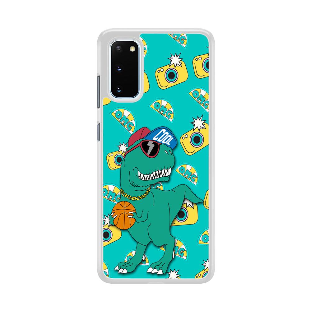 Dinosaur Star Player Samsung Galaxy S20 Case-Oxvistore