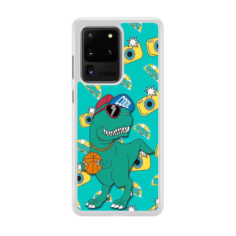 Dinosaur Star Player Samsung Galaxy S20 Ultra Case-Oxvistore