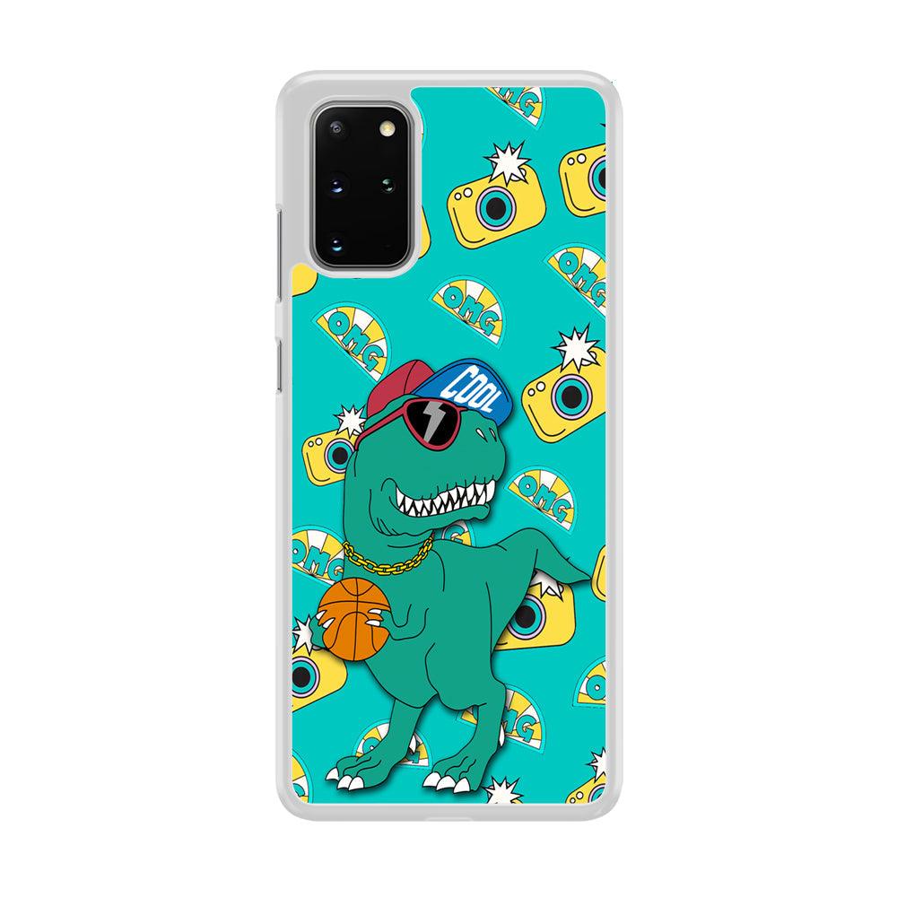 Dinosaur Star Player Samsung Galaxy S20 Plus Case-Oxvistore