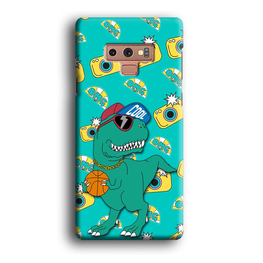 Dinosaur Star Player Samsung Galaxy Note 9 Case-Oxvistore