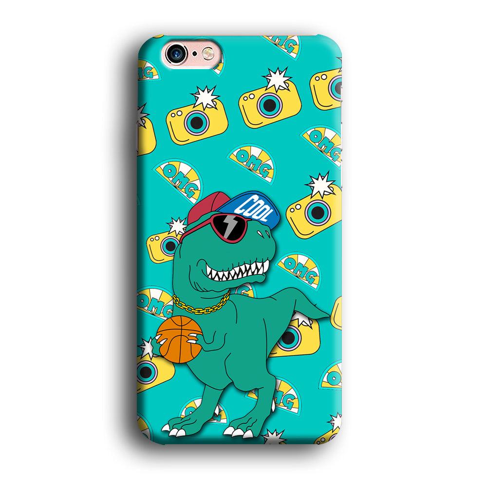 Dinosaur Star Player iPhone 6 | 6s Case-Oxvistore