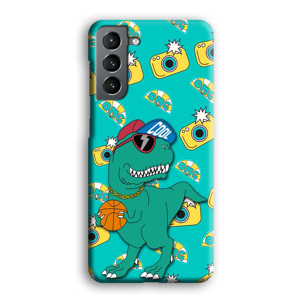 Dinosaur Star Player Samsung Galaxy S21 Case-Oxvistore