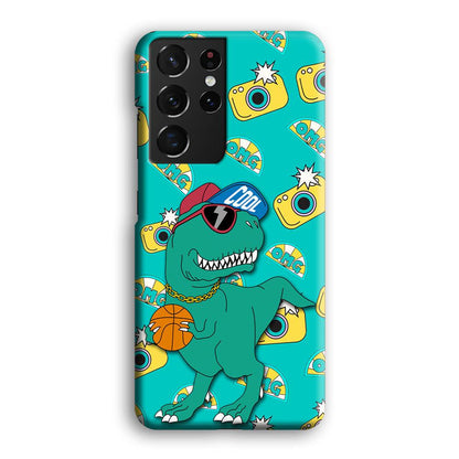 Dinosaur Star Player Samsung Galaxy S21 Ultra Case-Oxvistore