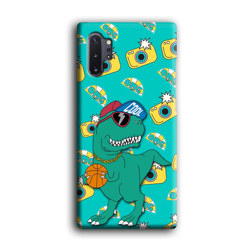 Dinosaur Star Player Samsung Galaxy Note 10 Plus Case-Oxvistore