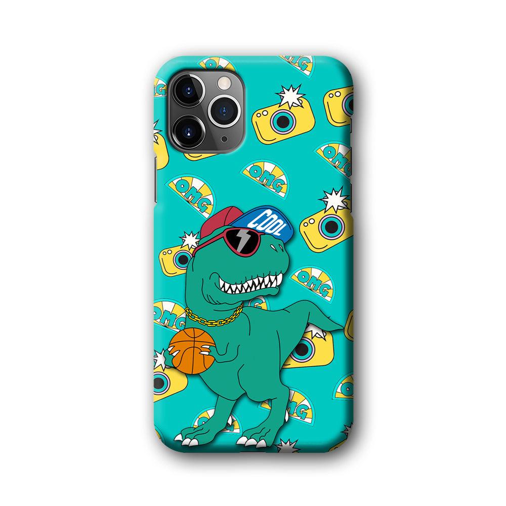 Dinosaur Star Player iPhone 11 Pro Max Case-Oxvistore