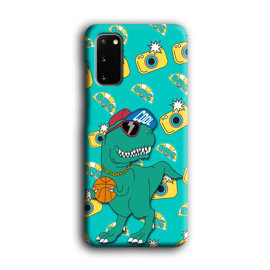 Dinosaur Star Player Samsung Galaxy S20 Case-Oxvistore