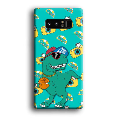 Dinosaur Star Player Samsung Galaxy Note 8 Case-Oxvistore