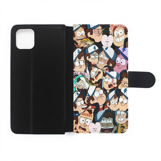 Dipper Gravity Falls Collection Flip Wallet Phone Case