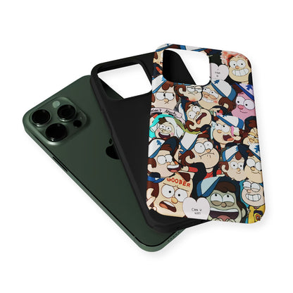 Dipper Gravity Falls Collection 2 in 1 Tough Phone Case