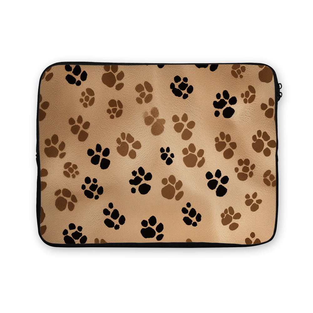 Dog Footprint Pattern Laptop Sleeve Protective Cover