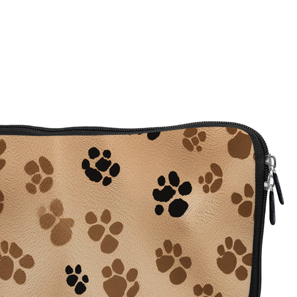 Dog Footprint Pattern Laptop Sleeve Protective Cover