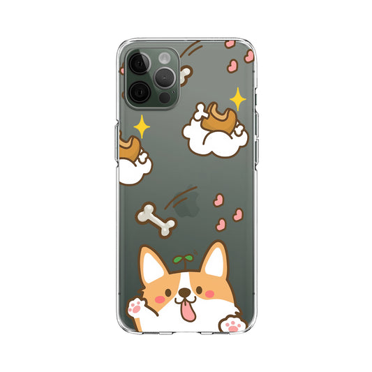 Dog Imagined Delicious Meat Clear Soft Case