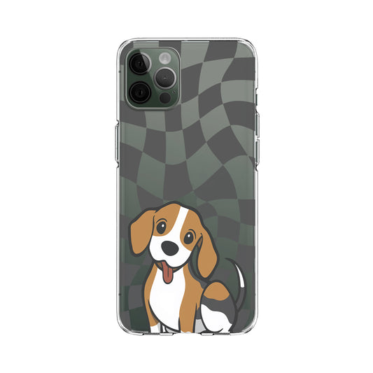 Dog Putting on an Innocent Face Clear Soft Case