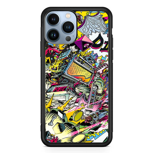 Doodle Box Toys iPhone 14 Pro Case-Oxvistore