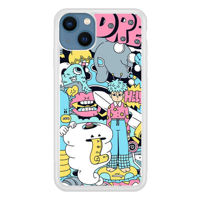 Doodle Dreams iPhone 13 Case-Oxvistore