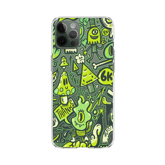 Doodle Just Trick or Treat Clear Soft Case-Oxvistore