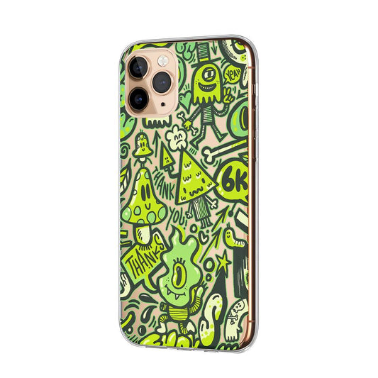Doodle Just Trick or Treat Clear Soft Case-Oxvistore