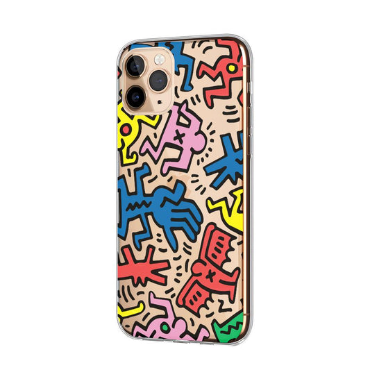 Doodle Life Illustrations Clear Soft Case-Oxvistore