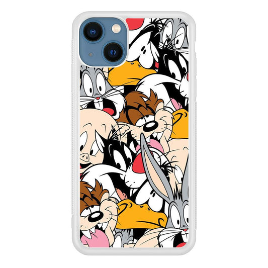 Doodle Looney Tunes Stars iPhone 13 Case-Oxvistore