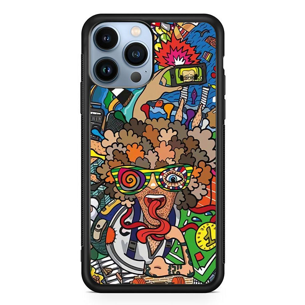 Doodle Olimpyc Sport iPhone 13 Pro Case-Oxvistore