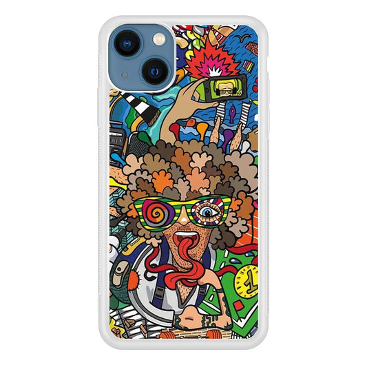 Doodle Olimpyc Sport iPhone 13 Case-Oxvistore