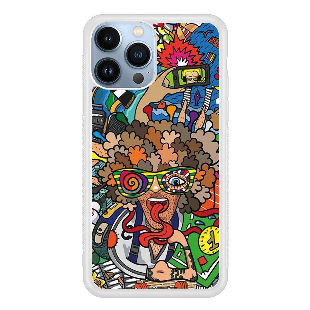 Doodle Olimpyc Sport iPhone 13 Pro Case-Oxvistore