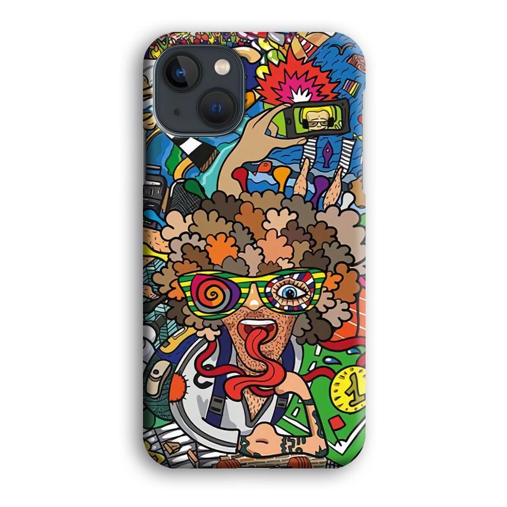 Doodle Olimpyc Sport iPhone 13 Case-Oxvistore