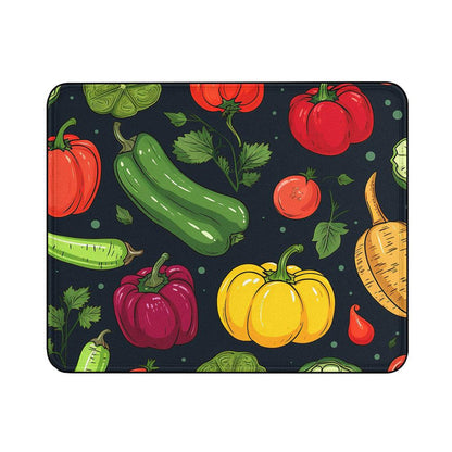 Doodle Vegetables Collection Mouse Pads-18x21 CM-Oxvistore