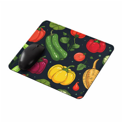Doodle Vegetables Collection Mouse Pads-Oxvistore