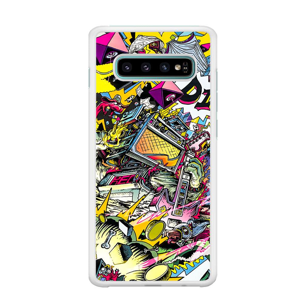 Doodle Box Toys Samsung Galaxy S10 Case-Oxvistore