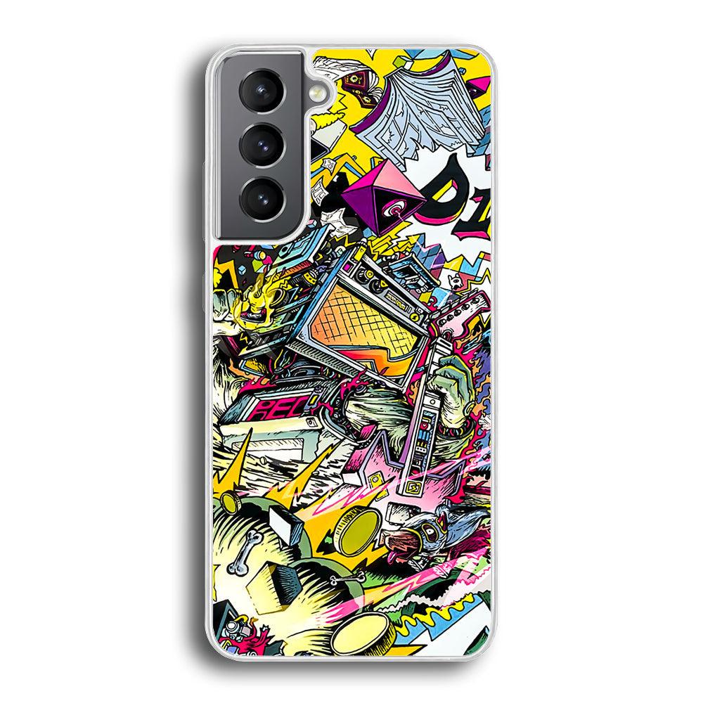 Doodle Box Toys Samsung Galaxy S21 Case-Oxvistore