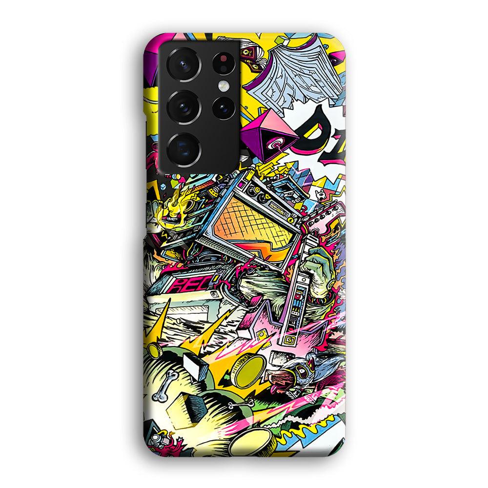 Doodle Box Toys Samsung Galaxy S21 Ultra Case-Oxvistore