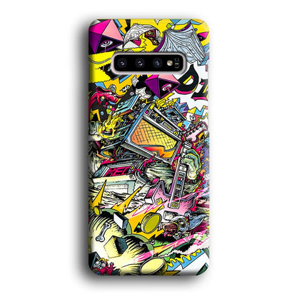 Doodle Box Toys Samsung Galaxy S10 Case-Oxvistore