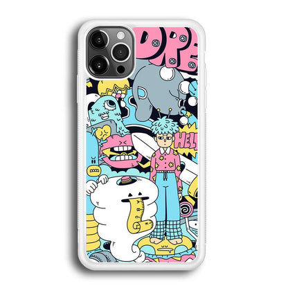 Doodle Dreams iPhone 12 Pro Case-Oxvistore