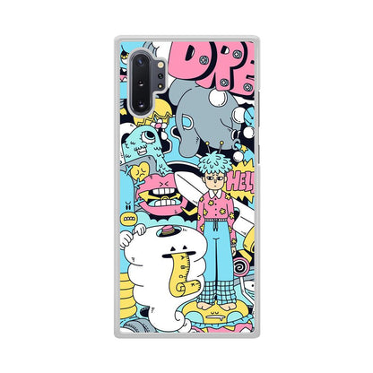 Doodle Dreams Samsung Galaxy Note 10 Plus Case-Oxvistore