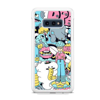 Doodle Dreams Samsung Galaxy S10E Case-Oxvistore