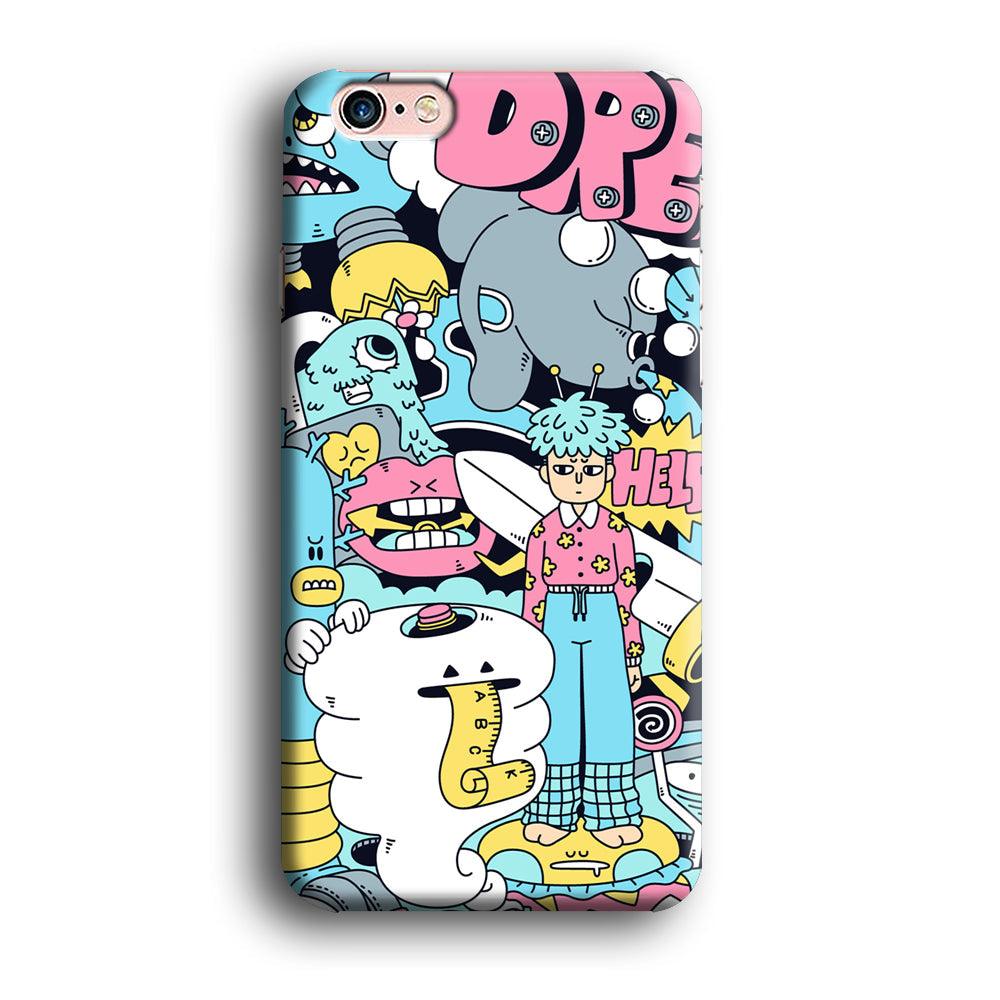 Doodle Dreams iPhone 6 Plus | 6s Plus Case-Oxvistore