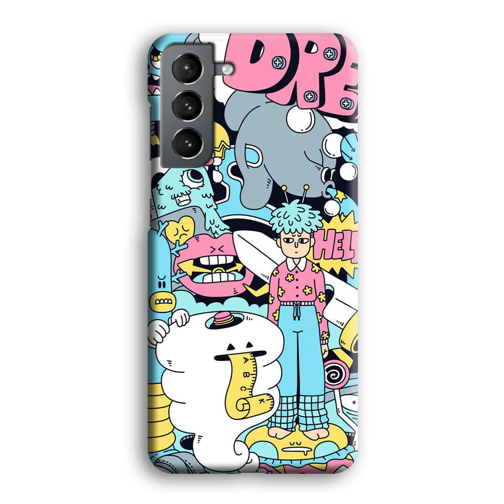 Doodle Dreams Samsung Galaxy S21 Plus Case-Oxvistore